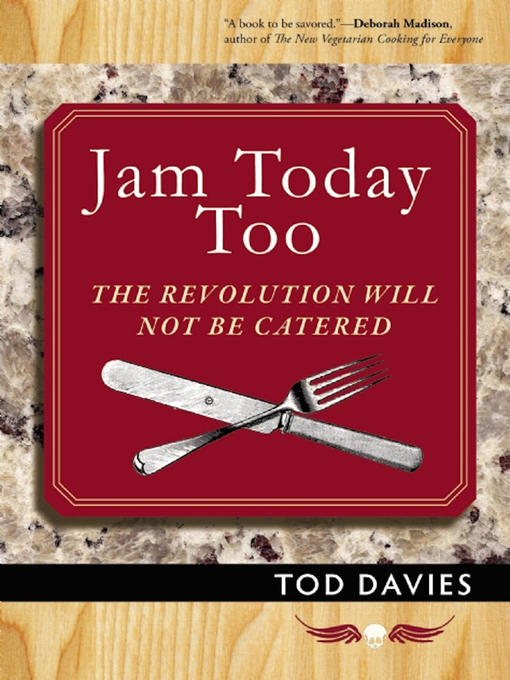Title details for Jam Today Too by Tod Davies - Available